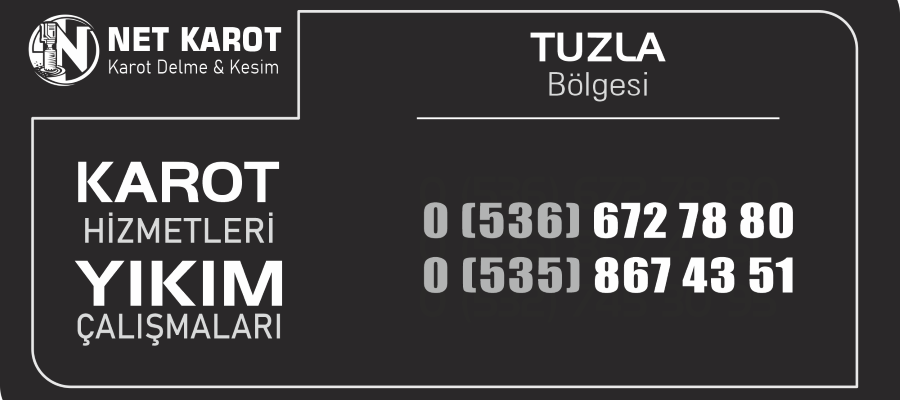 Tuzla Karot İle Beton Delme ve Kesme - NET Karot